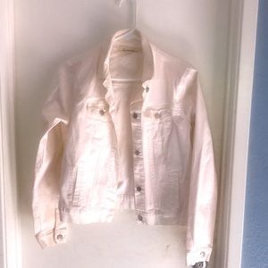 White Denim Jacket